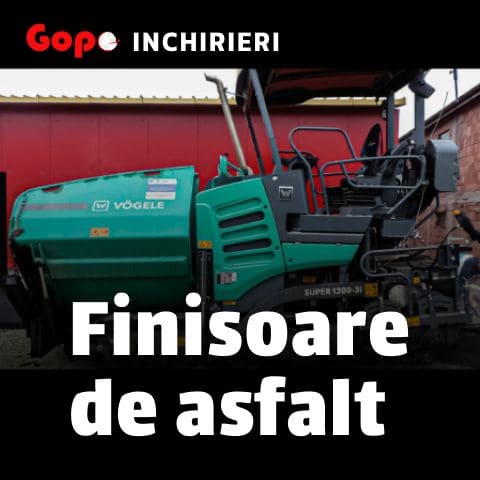 finisoare de asfalt