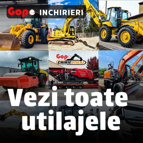 utilaje de închiriat