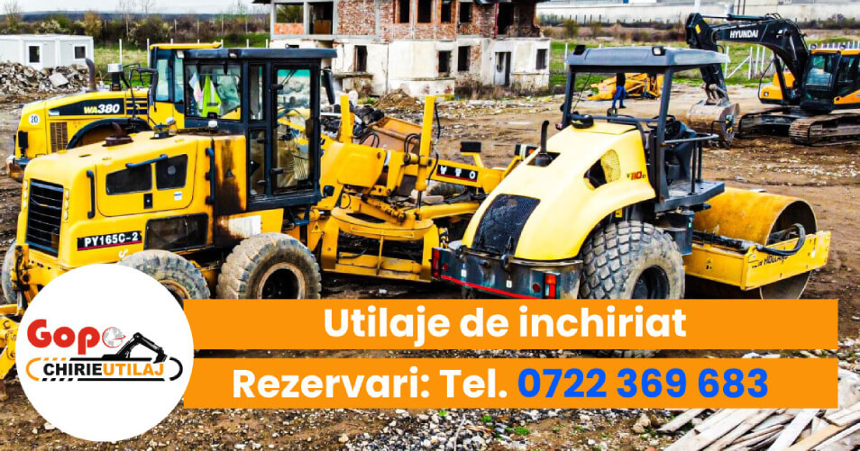utilaje de inchiriat