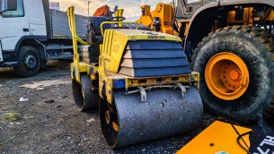 Cilindru Compactor de Asfalt AMMANN AV26-2 de 2.6 tone 