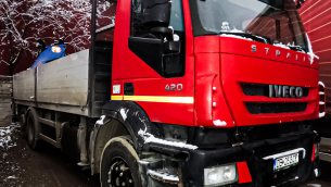 Camion cu Macara IVECO cap. ridicare 3 tone
