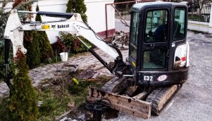 Mini Excavator pe senile cauciuc Bobcat E32