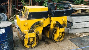 Mini Compactor Asfalt de 1 tona