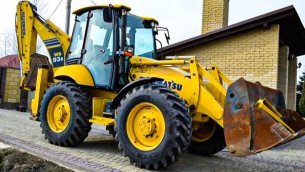 Buldo-excavator Komatsu WB93S, 8 tone